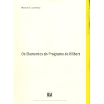 ELEMENTOS DO PROGRAMA DE HILBERT, OS