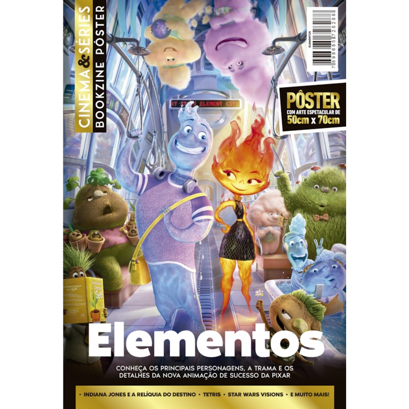 ELEMENTOS - SUPERPÔSTER CINEMA E SÉRIES