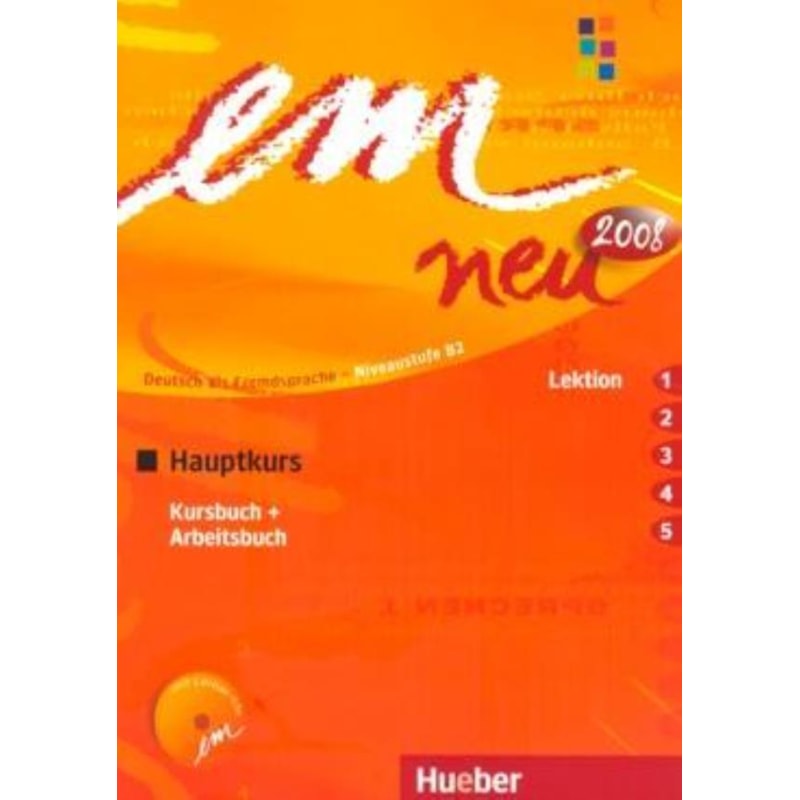 EM NEU 2008 HAUPTKURS (B2) - KB + AB - LEKTION 1-5 + AUDIO CD AB