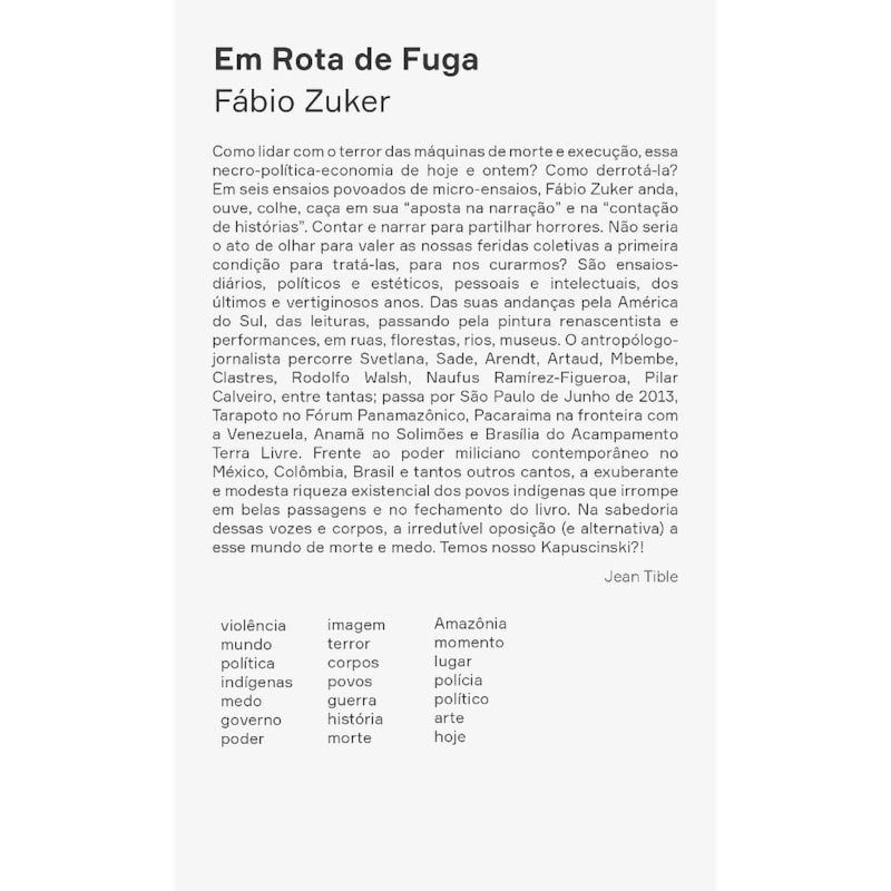 EM ROTA DE FUGA