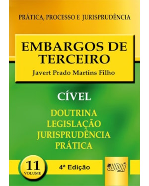 EMBARGOS DE TERCEIRO - PPJ CÍVEL VOL. 11