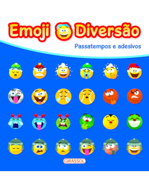 EMOJI DIVERSÃO AZUL - PASSATEMPOS DIVERSÃO - VOL. 01