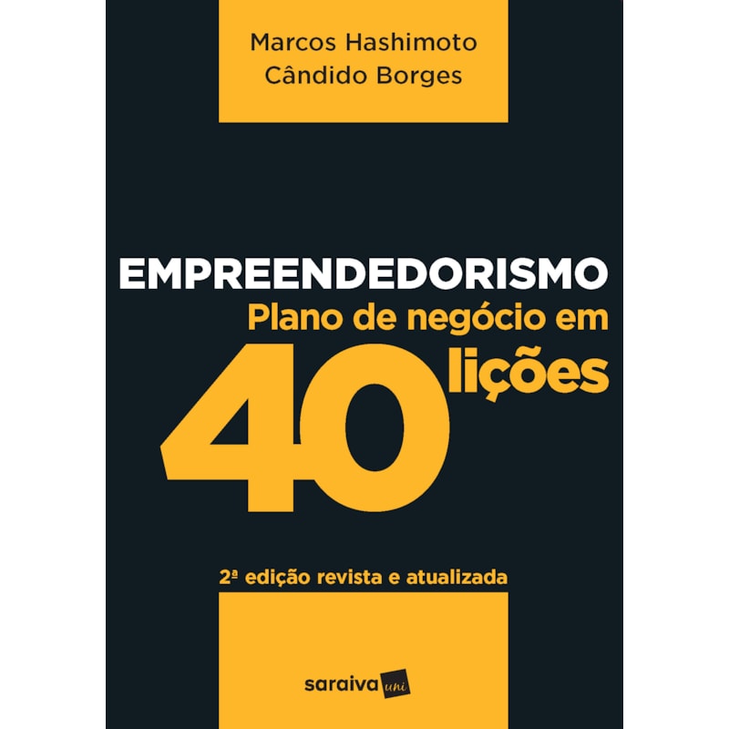 EMPREENDEDORISMO: PLANO DE NEGÓCIOS EM 40 LIÇÕES