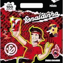 ENALDINHO - COLORIR COM ALÇA E 100 ADESIVOS