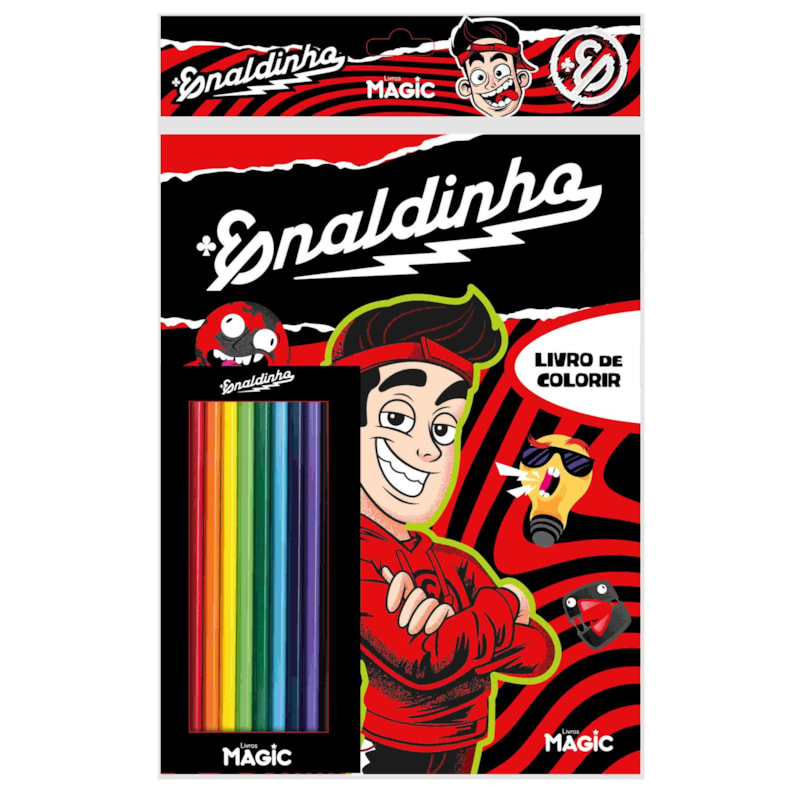 ENALDINHO - LIVRO DE COLORIR