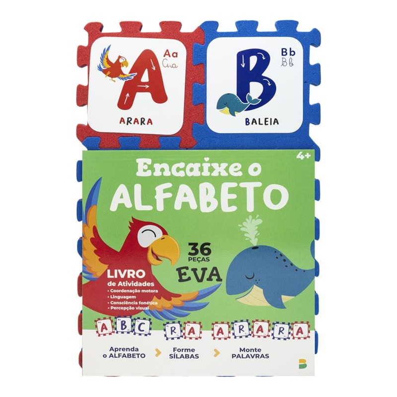 ENCAIXE E APRENDA ALFABETO