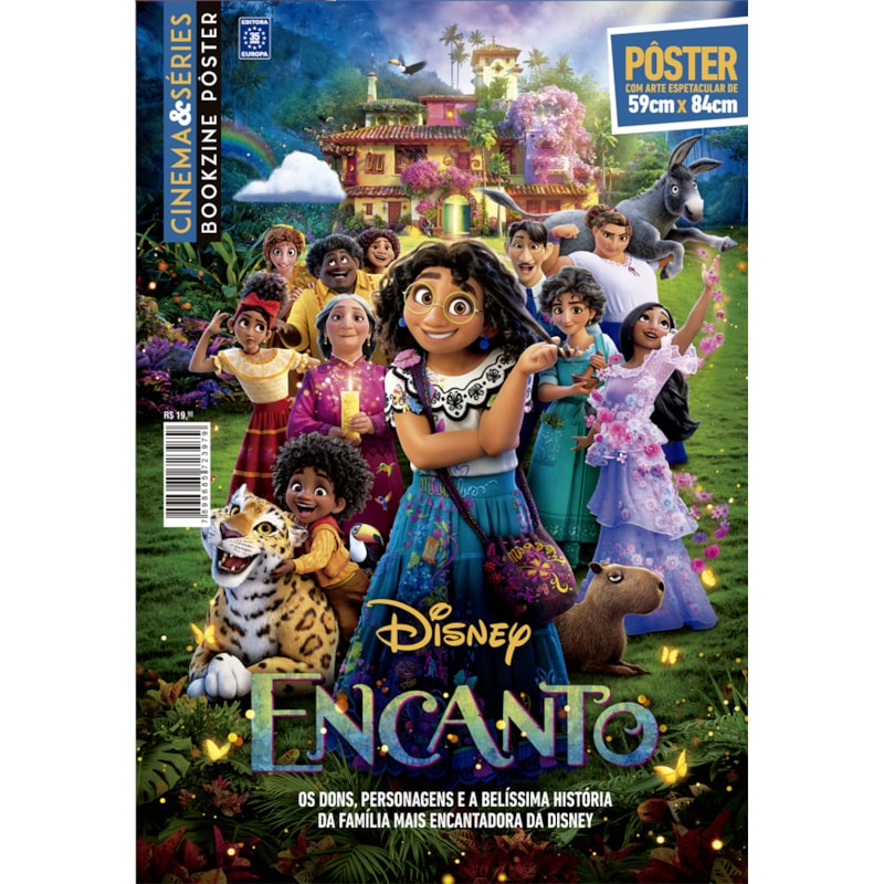 ENCANTO - ARTE A - SUPERPÔSTER CINEMA E SÉRIES