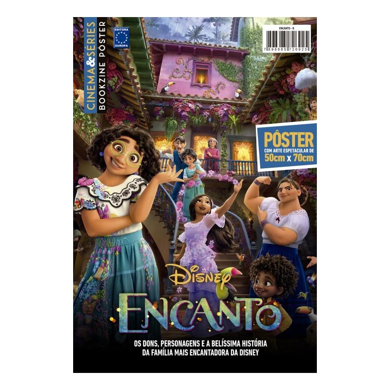 ENCANTO - ARTE B - SUPERPÔSTER CINEMA E SÉRIES