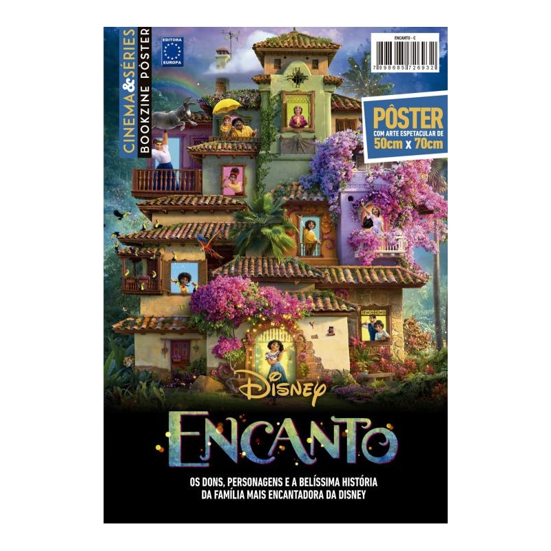 ENCANTO - ARTE C - SUPERPÔSTER CINEMA E SÉRIES