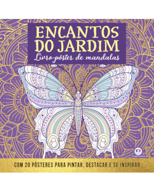 Encantos do jardim - 20 pôsteres para pintar