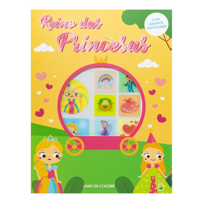 ENCANTOS PARA COLORIR! REINO DAS PRINCESAS