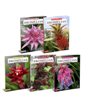 ENCICLOPÉDIA DE BROMÉLIAS (COLEÇÃO - 5 VOLUMES)