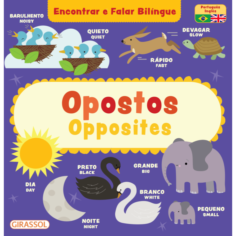 ENCONTRAR E FALAR BILÍNGUE - OPOSTOS/OPPOSITES