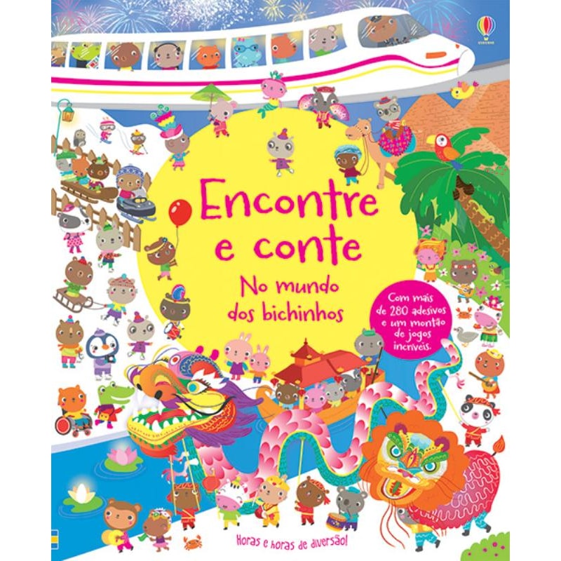 ENCONTRE E CONTE NO MUNDO DOS BICHINHOS