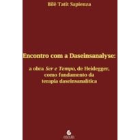 Encontro com a Daseinsanalyse: a obra Ser e Tempo, de Heidegger, como fundamento da terapia daseinsanalítica