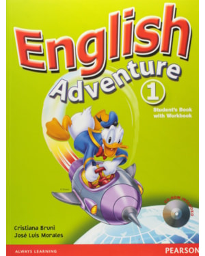 ENGLISH ADVENTURE LEVEL 1 STUDENT BOOK WITH CD-ROM