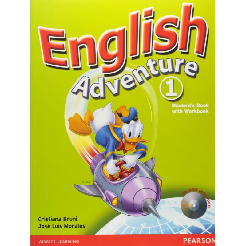 ENGLISH ADVENTURE LEVEL 1 STUDENT BOOK WITH CD-ROM