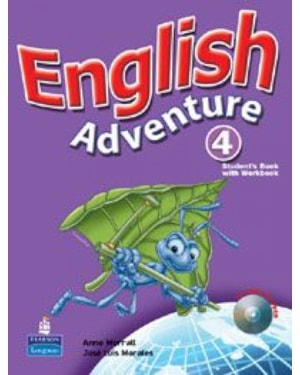 ENGLISH ADVENTURE LEVEL 4 STUDENT BOOK WITH CD-ROM