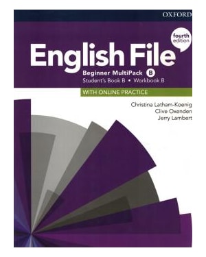 ENGLISH FILE BEGINNER B SB/WB MULTI-PACK - 4TH ED.