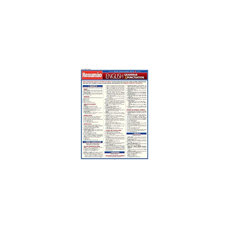 ENGLISH GRAMMAR RESUMAO - 1