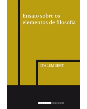 ENSAIO SOBRE OS ELEMENTOS DE FILOSOFIA