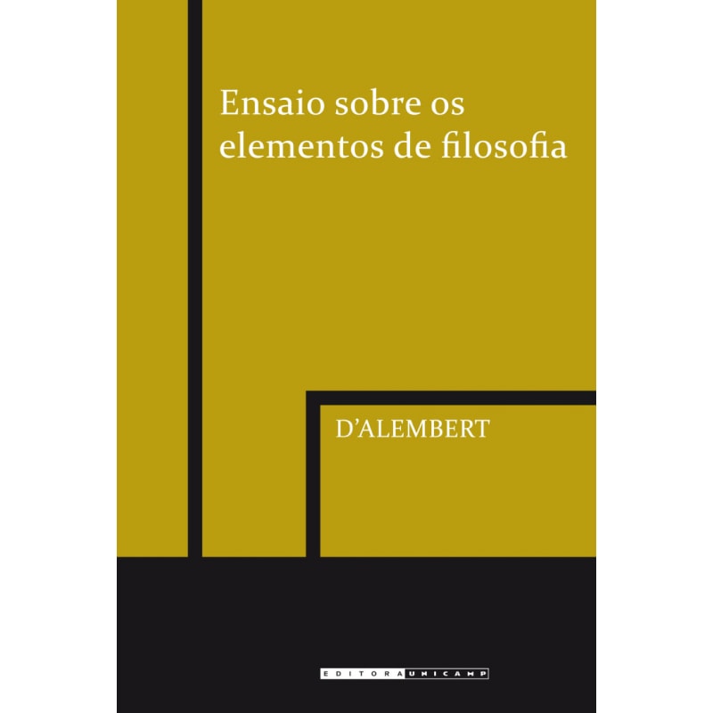ENSAIO SOBRE OS ELEMENTOS DE FILOSOFIA