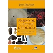 Ensino de ciências e biologia: um manual para elaboração de coleções didáticas