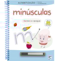 ENSINO FUNDAMENTAL ALFABETIZAÇÃO ESCREVA E APAGUE: MINÚSCULAS