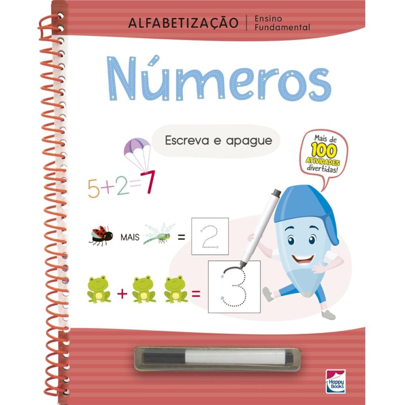 ENSINO FUNDAMENTAL ALFABETIZAÇÃO ESCREVA E APAGUE: NÚMEROS