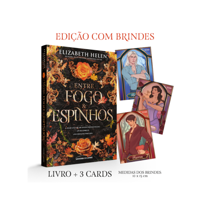 ENTRE FOGO E ESPINHOS - EDIÇÃO COM BRINDE (LIVRO 2): A ROMANTASIA 18+ QUE NASCEU INSPIRADA EM A BELA E A FERA E É FENÔMENO DO TIKTOK (SÉRIE FERAS E PRÍNCIPES)