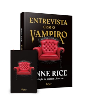 ENTREVISTA COM VAMPIRO ( EDIÇÃO CAPA DURA) + MOLESKINE