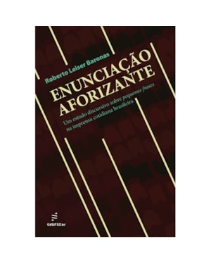 ENUNCIACÃO AFORIZANTE
