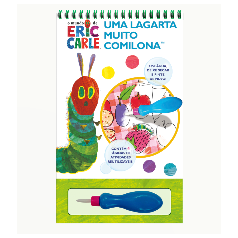 ERIC CARLE, UMA LAGARTA MUITO COMILONA - AQUABOOK