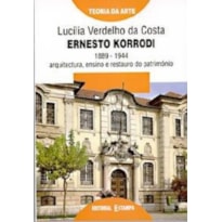 ERNESTO KORRODI 1889-1944 - ARQUITECTURA ENSINO E...