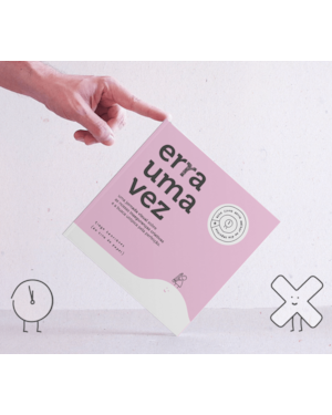 ERRA UMA VEZ: UMA JORNADA VISUAL SOBRE AS NOSSAS INSEGURANÇAS CRIATIVAS E A BUSCA UTÓPICA PELA PERFEIÇÃO