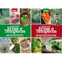 ERVAS E TEMPEROS: CONHEÇA E CULTIVE (COLEÇÃO - 2 VOLUMES)