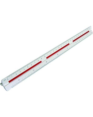 ESCALIMETRO TRIDENT NUMERO 4 7830/4 30CM