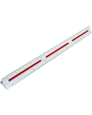 ESCALIMETRO TRIDENT NUMERO 5 7830/5 30CM