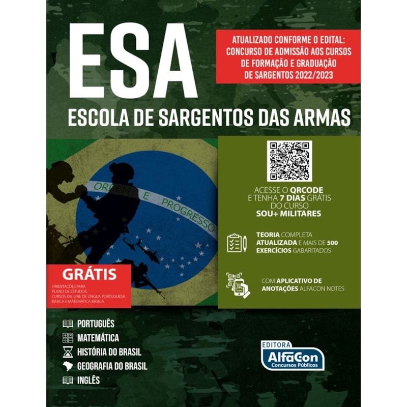 ESCOLA DE SARGENTOS DAS ARMAS - ESA - 2021
