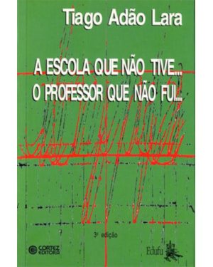 ESCOLA QUE NÃO TIVE... O PROFESSOR QUE NÃO FUI...