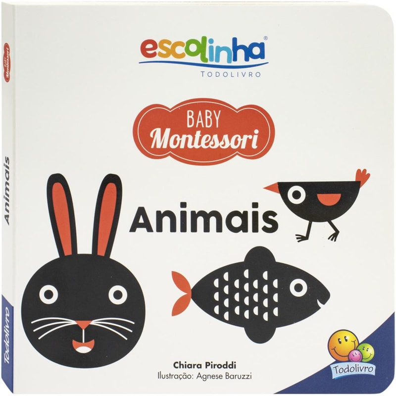 ESCOLINHA BABY MONTESSORI - CONTRASTES! ANIMAIS