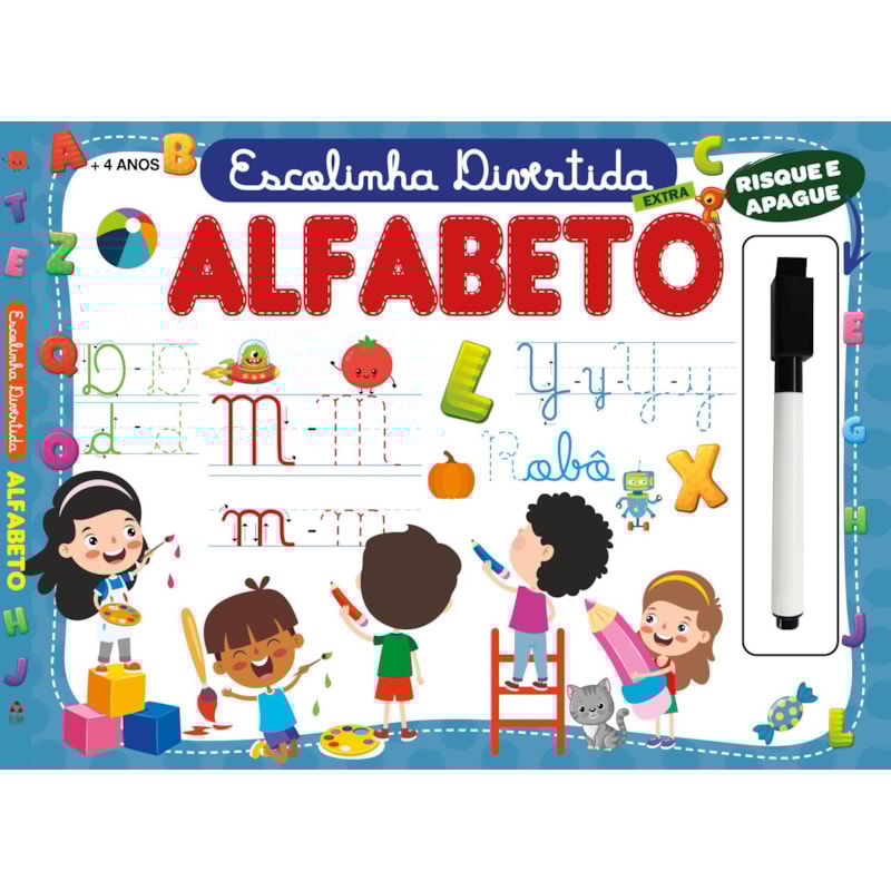 ESCOLINHA DIVERTIDA EXTRA - ALFABETO