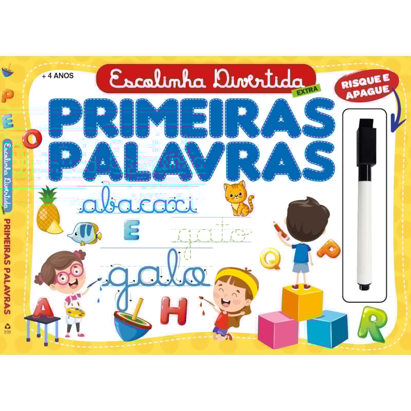 ESCOLINHA DIVERTIDA EXTRA - PRIMEIRAS PALAVRAS