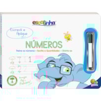 Escolinha Escreva e Apague II: Números