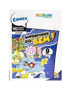 ESCOLINHA HQ 20X27 (80P): SUPERPODER DO BEM