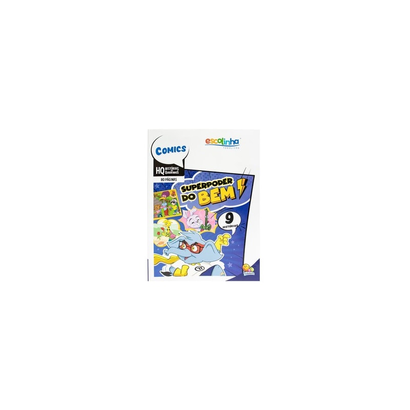 Escolinha HQ 20x27 (80p): Superpoder do bem