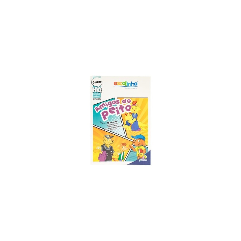Escolinha HQ (32p): Amigos do peito