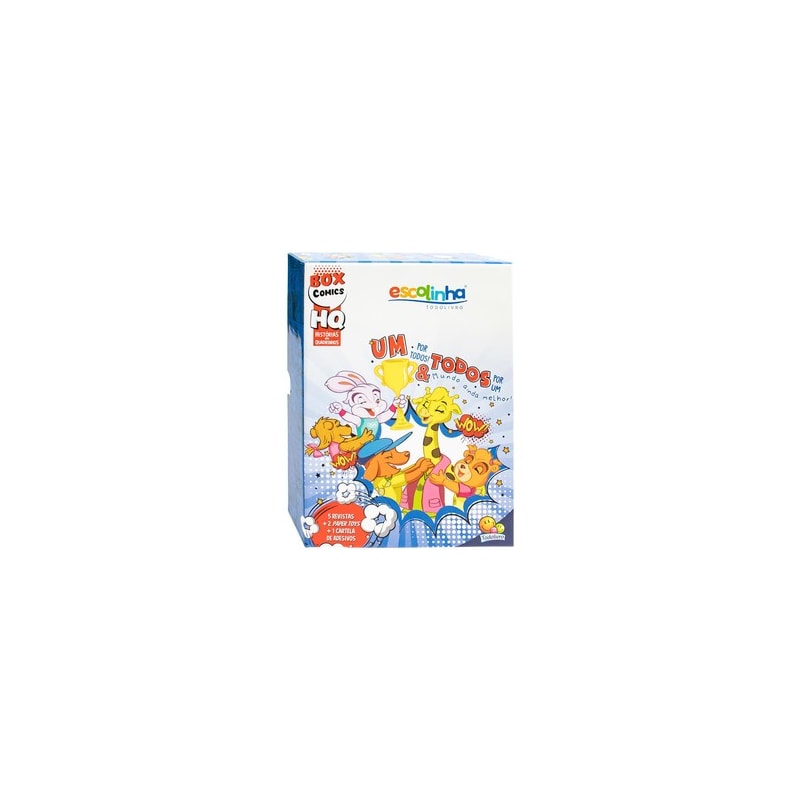 Escolinha HQ BOX: Um por todos & todos por um mundo ainda melhor!