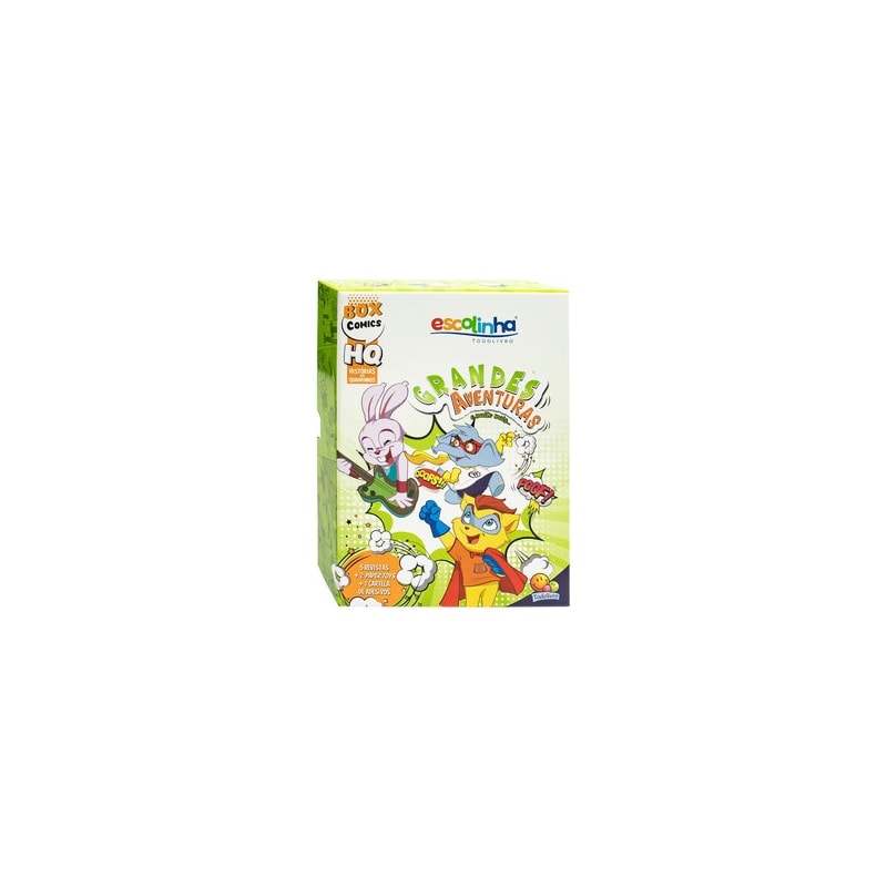 Escolinha HQBOX: Grandes Aventuras e muito mais..