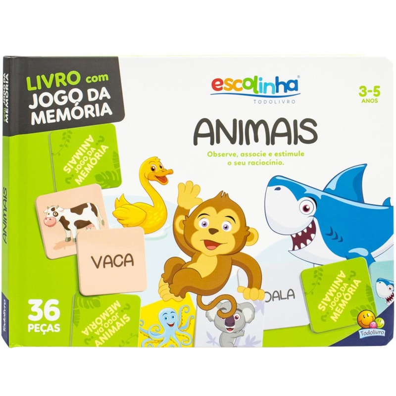 Escolinha Memória: Animais